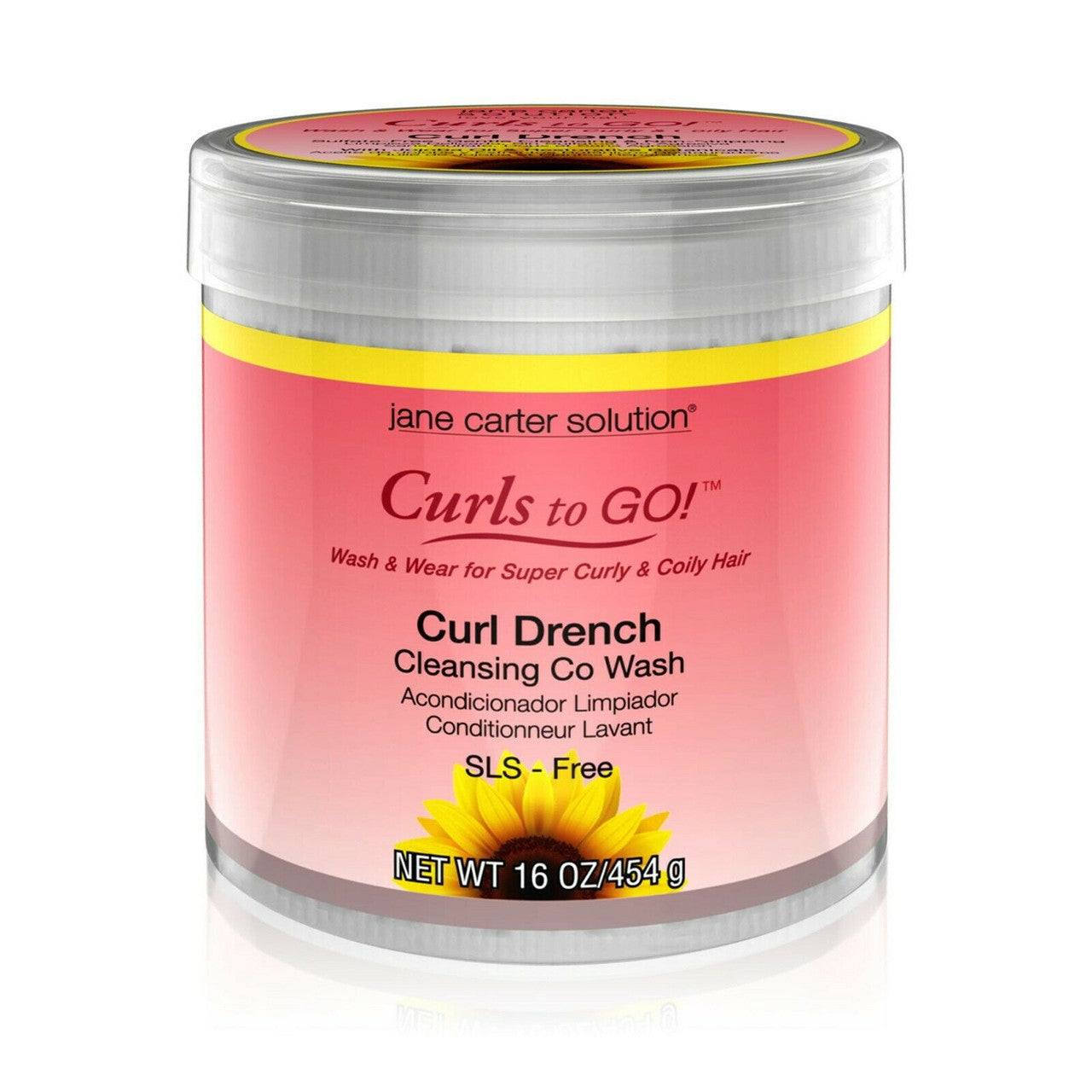 Jane Carter Curls to Go Curl Drench Cleansing Co Wash, 16 oz